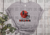 **EXCLUSIVE DESIGN** Odessa Bull Dogs Faux Sequin Spirit wear