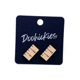 Teacher Appreciation Single Studs - Back to School Teacher Earrings: #2 Pencils