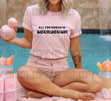 SD-04 All you need is sourdough faded Adult Tee