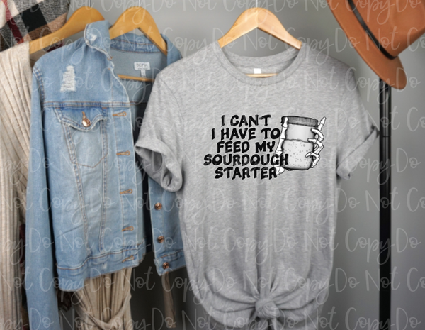 SD-17 Feed My Sourdough Adult Tee