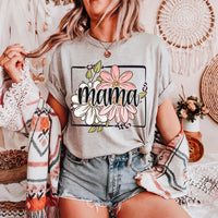 Floral, Boho, Trendy, Flowers, Flower, Spring, Summer, Leopard, Mother's Day ADULT TEE