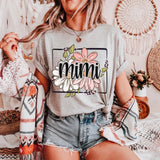 Floral, Boho, Trendy, Flowers, Flower, Spring, Summer, Leopard, Mother's Day ADULT TEE